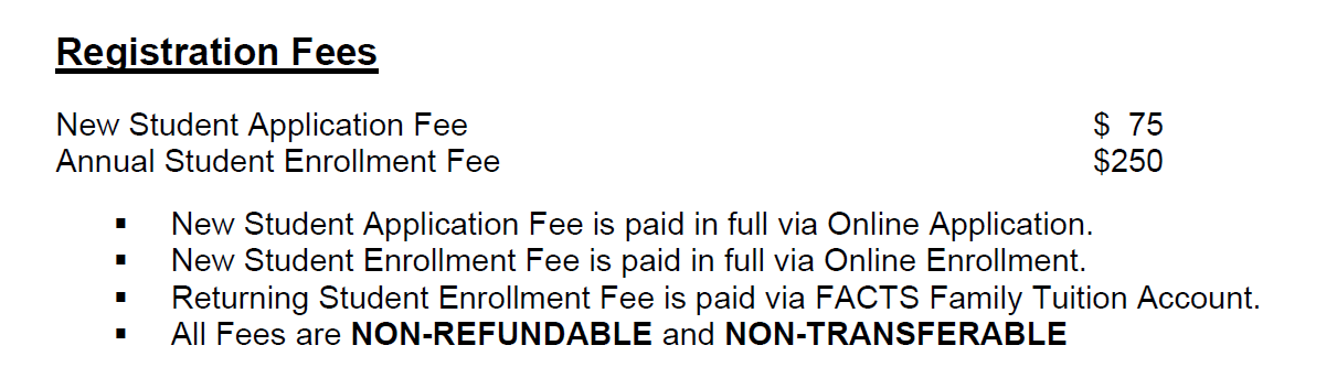Tuition Information Conway Christian School